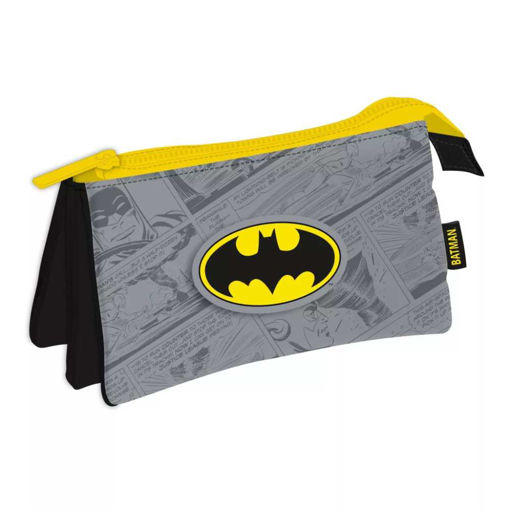 Picture of BATMAN GREY PENCIL CASE 21CM